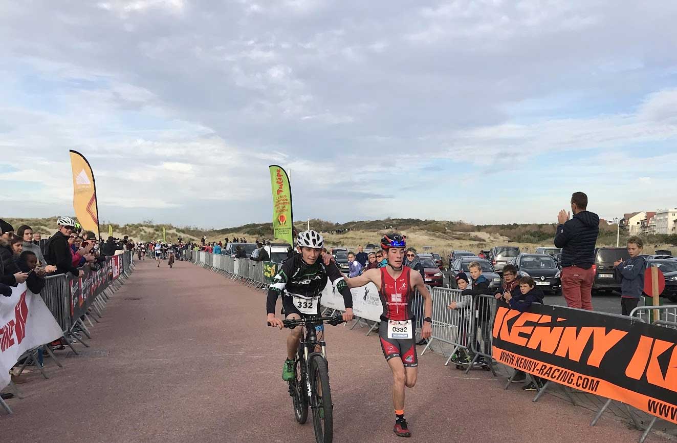 Karine Baillet Organisation lors du Bike&Run au touquet