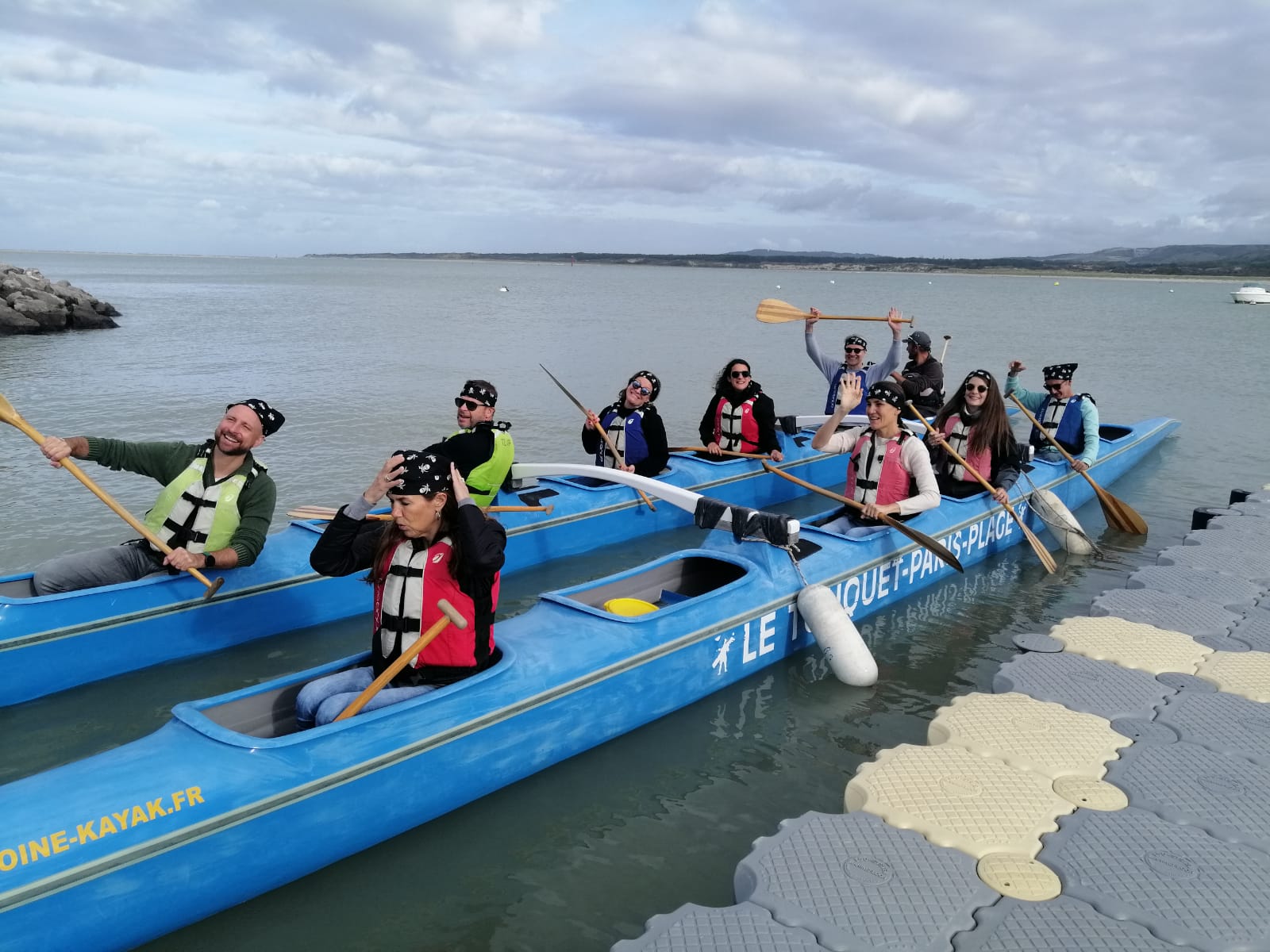 teambuilding pirogue deauville